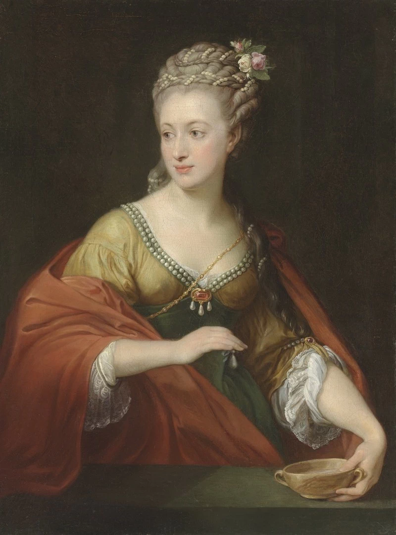 Ritratto di Alexandra Evtikhievna Demidova - Batoni Pompeo